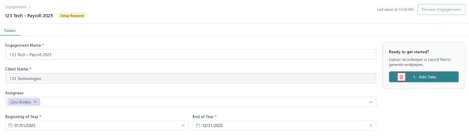 add data