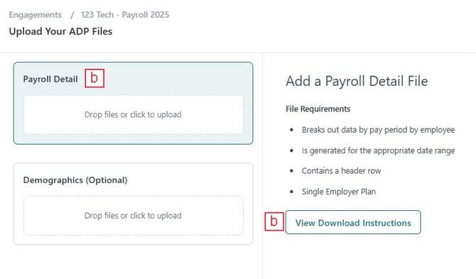 payroll input file instructions